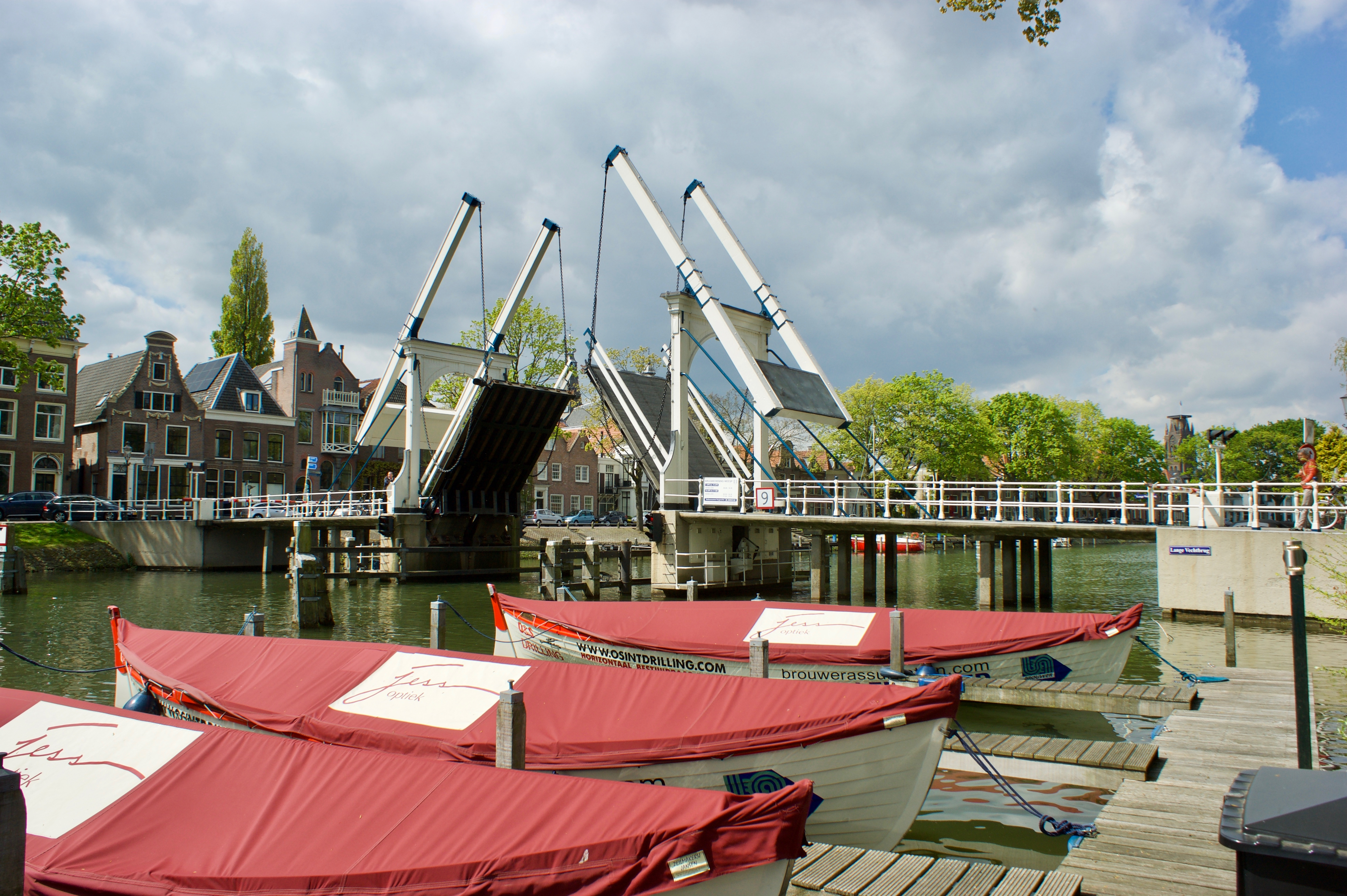 Foto van de Lange Vechtbrug te Weesp