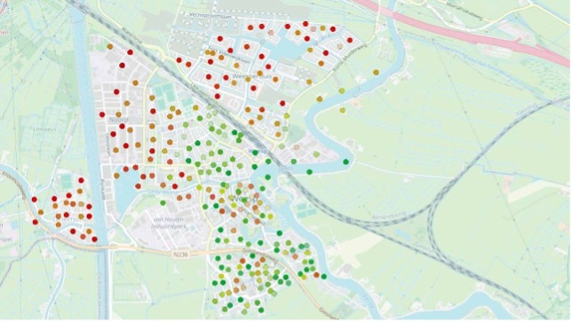 Voorbeeld van een enquete